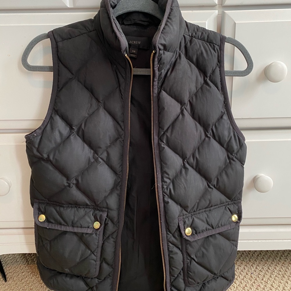 JCrew Excursion Vest in black